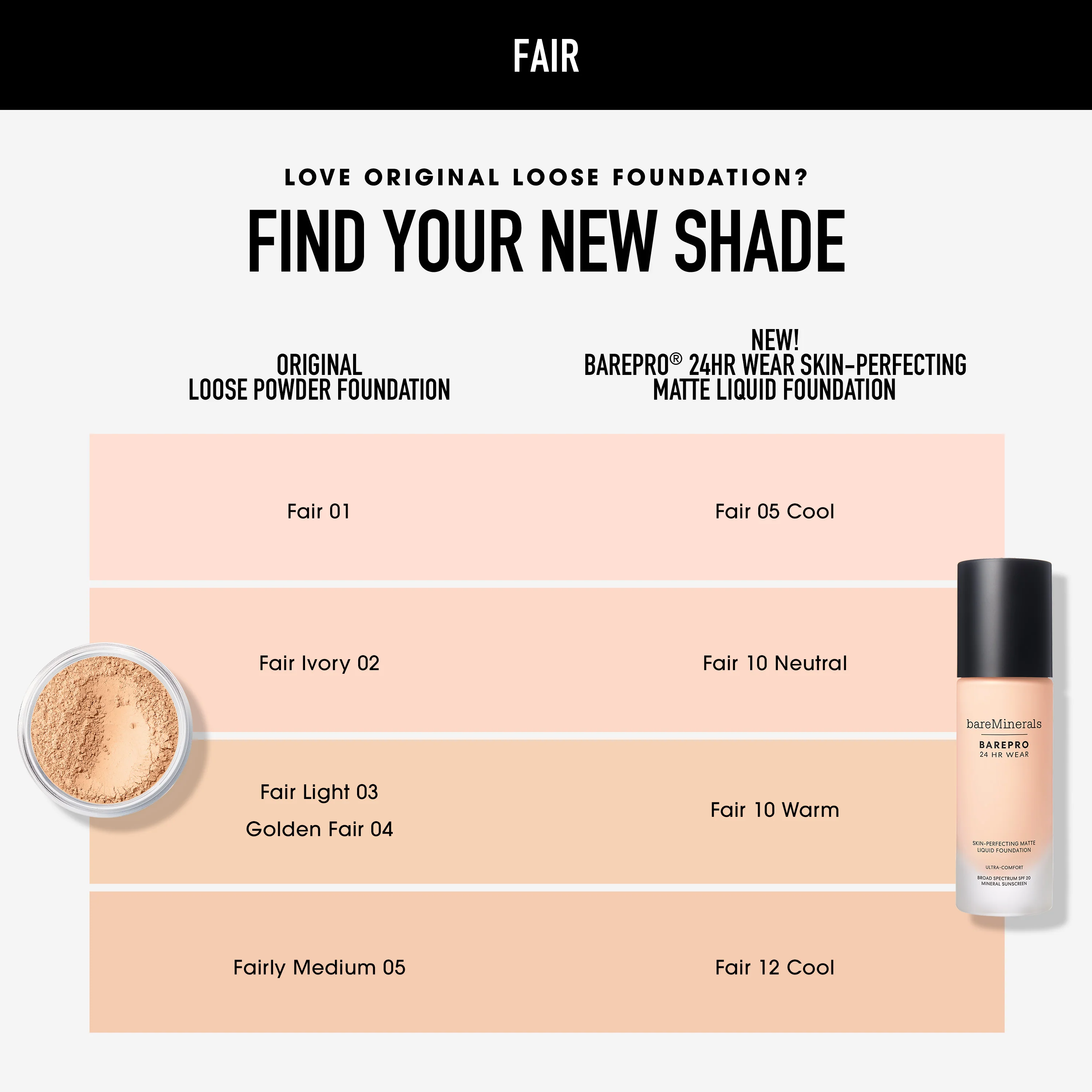 BAREPRO® 24HR Wear Skin-Perfecting Matte Liquid Foundation - Image 103