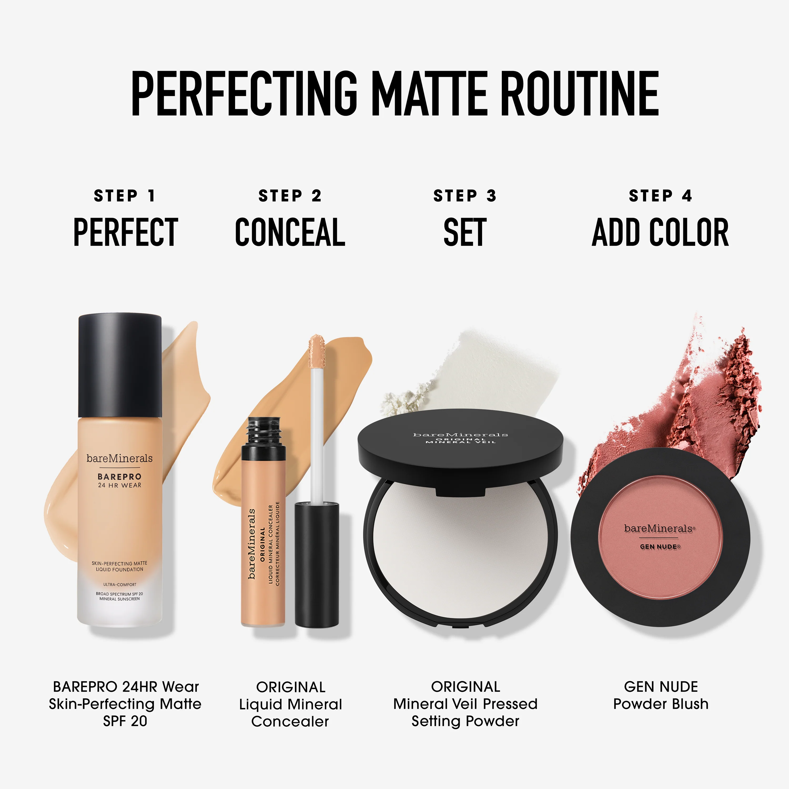 BAREPRO® 24HR Wear Skin-Perfecting Matte Liquid Foundation - Image 147