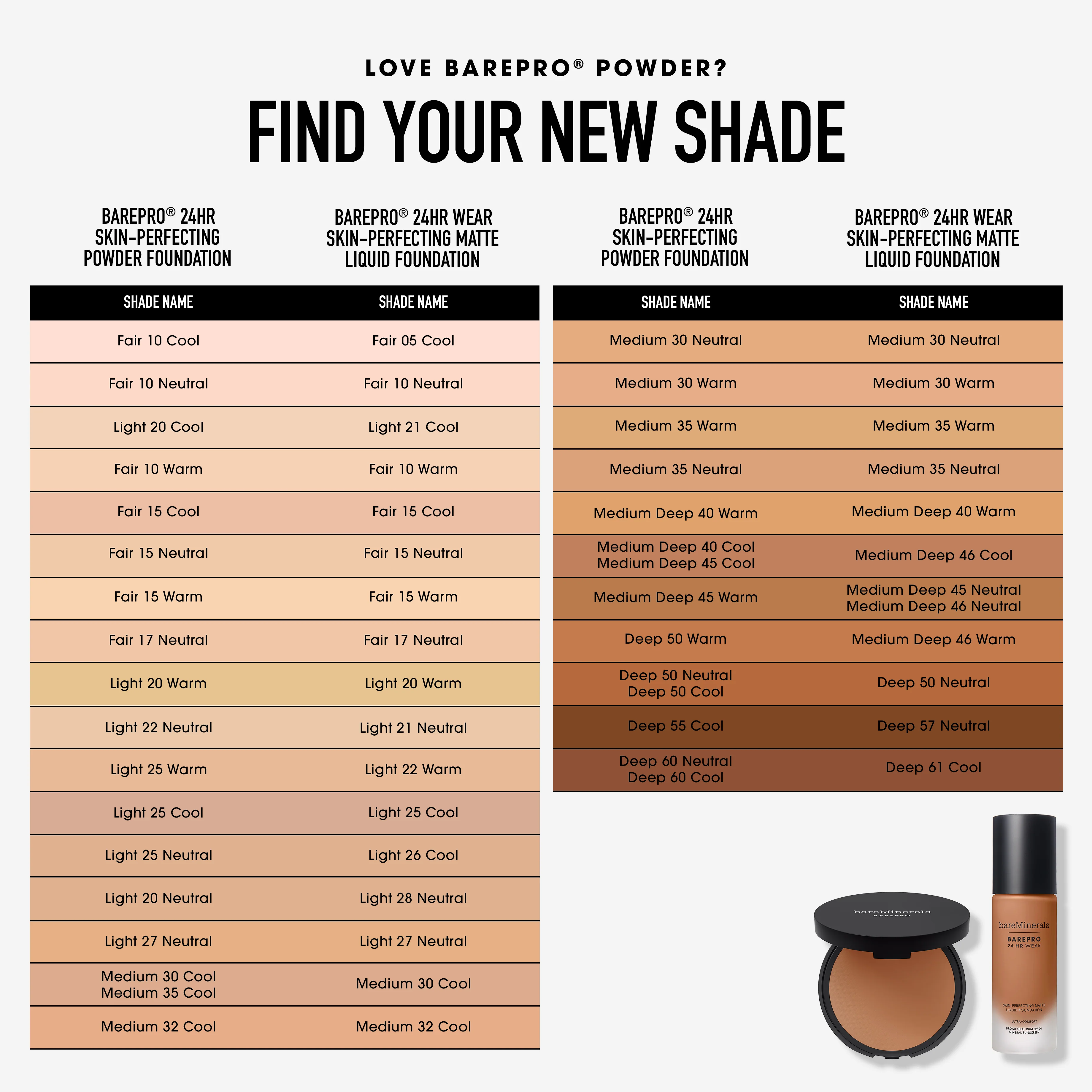 BAREPRO® 24HR Wear Skin-Perfecting Matte Liquid Foundation - Image 90