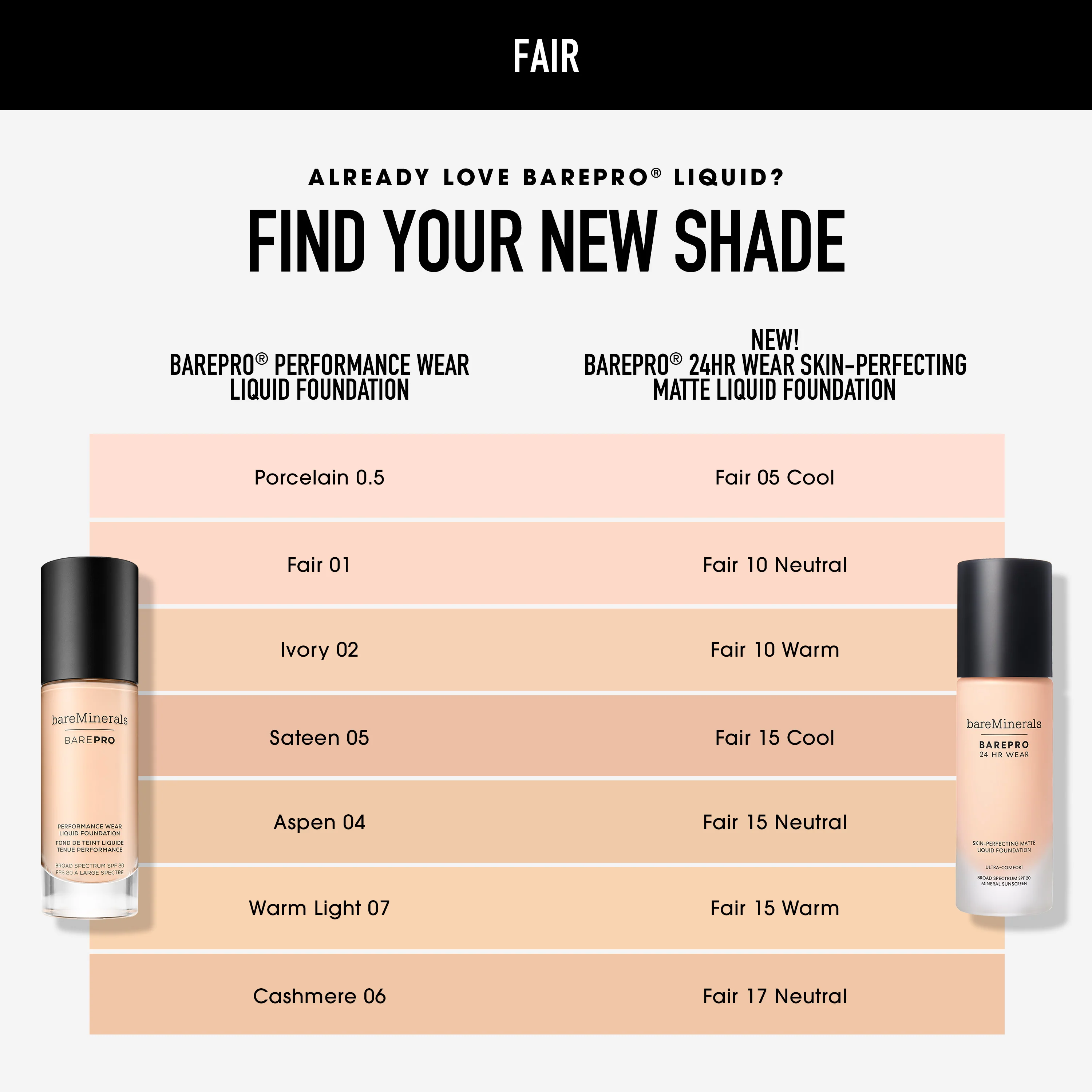BAREPRO® 24HR Wear Skin-Perfecting Matte Liquid Foundation - Image 94