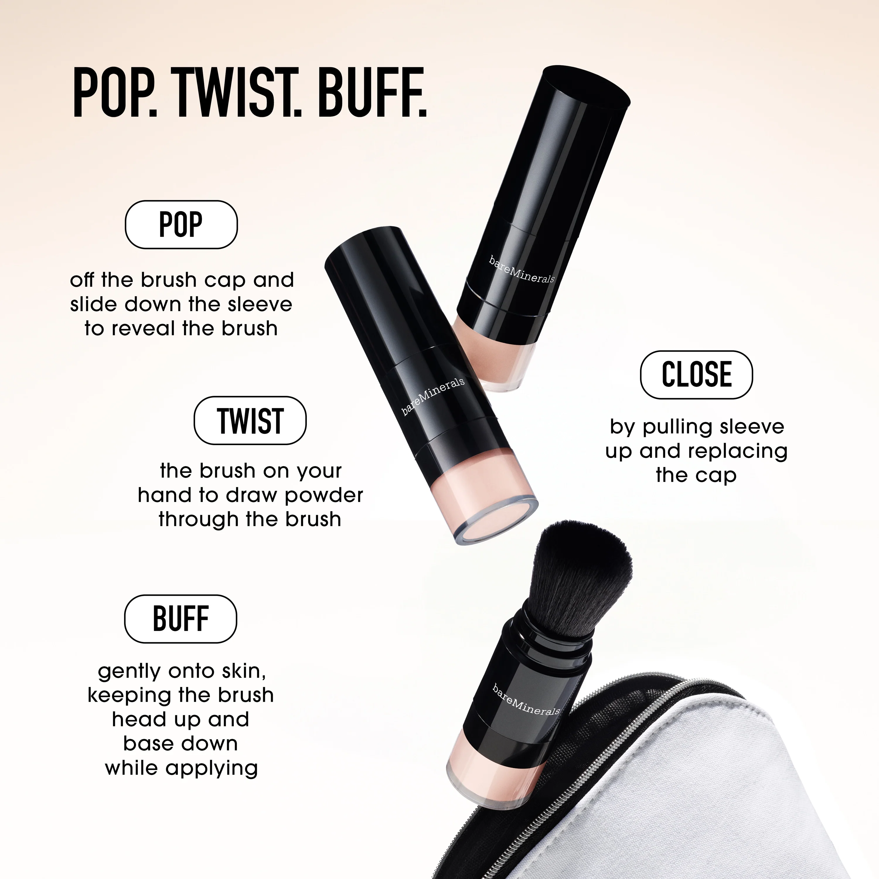 ORIGINAL Mineral Veil® Set + Protect Brush Mineral SPF 25 PA++ - Image 9