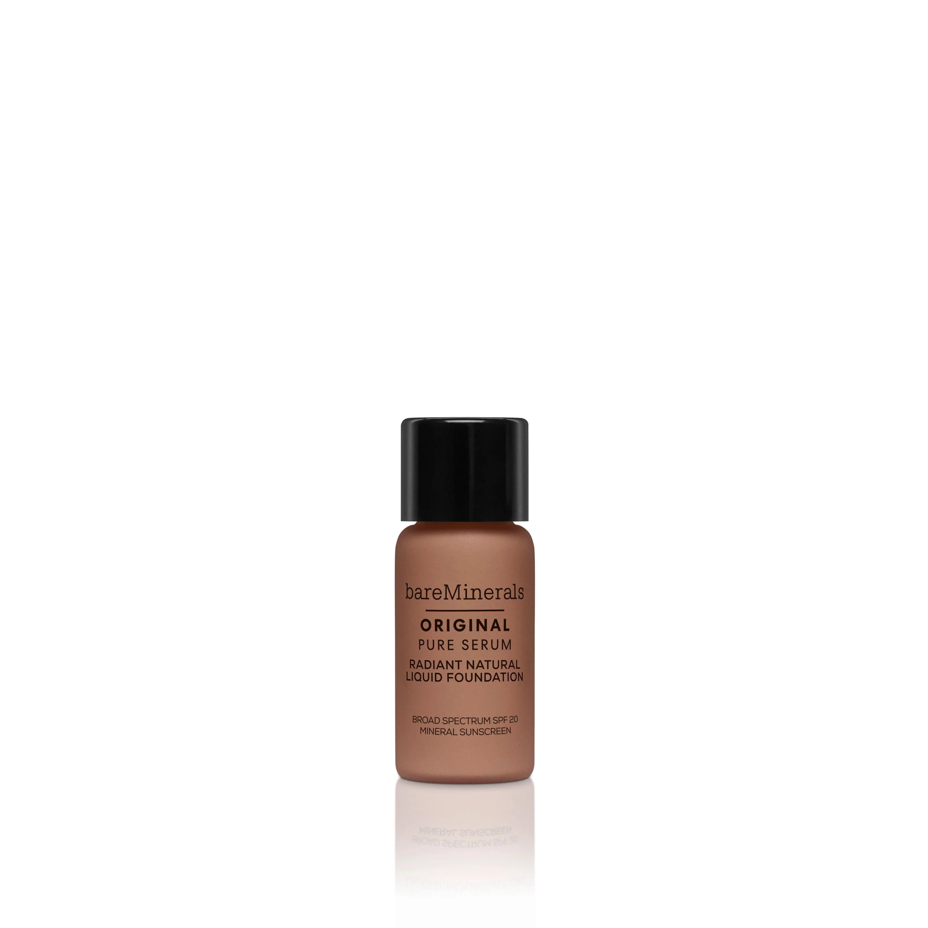 ORIGINAL Pure Serum Radiant Natural Liquid Foundation Mineral SPF 20 in Deep Cool 5 Deluxe Sample